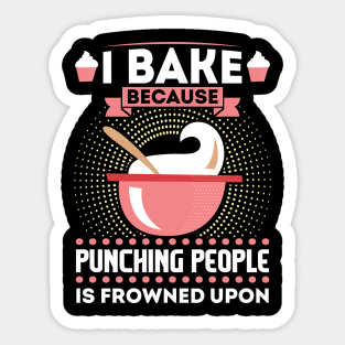 Baker Baking Lover Pastry Chef Sticker